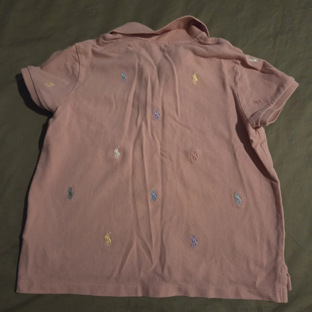 Ralph Lauren Pink Kids Polo SKIRT AND SHIRT Set